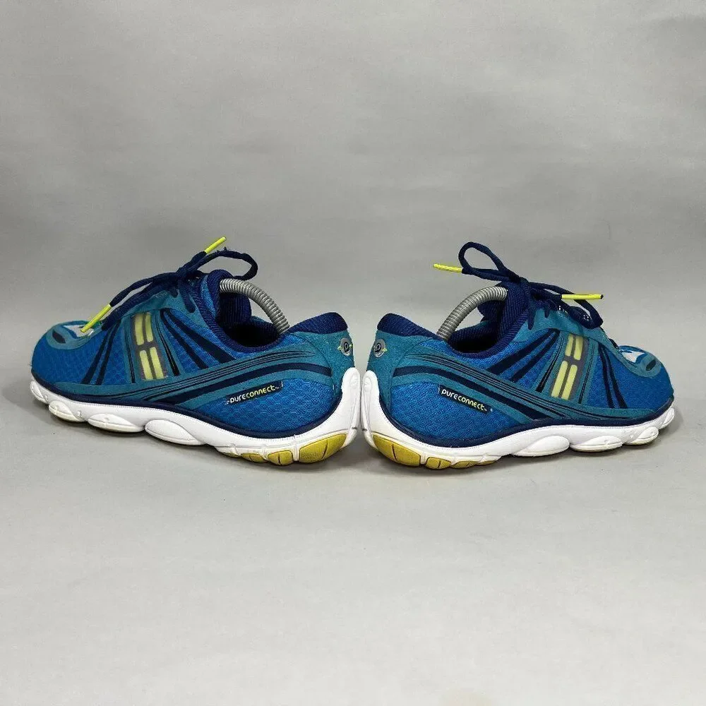 Brooks Pure Connect Running Shoes Men's Size‎ 10 Blue Athletic Training Sneakers